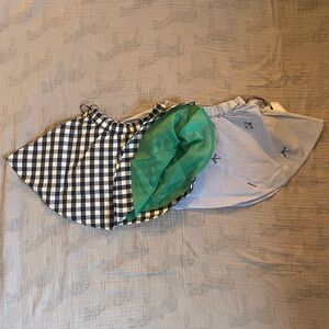 Classic Prep Sabrina Skirt Bundle 3T/XS Gingham and Bow and Arrow Embroidery